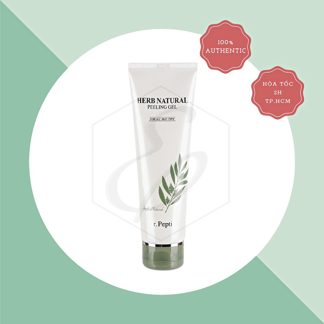 Tẩy Tế Bào Chết Dr Pepti Herb Natural Peeling Gel - 130ml